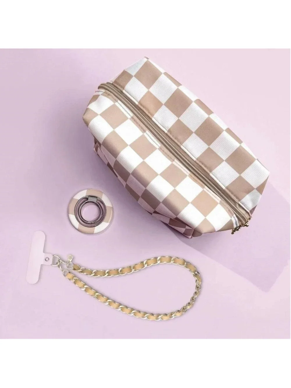 Velvet Caviar Large Gift Set Nude Vibe Checker NWT